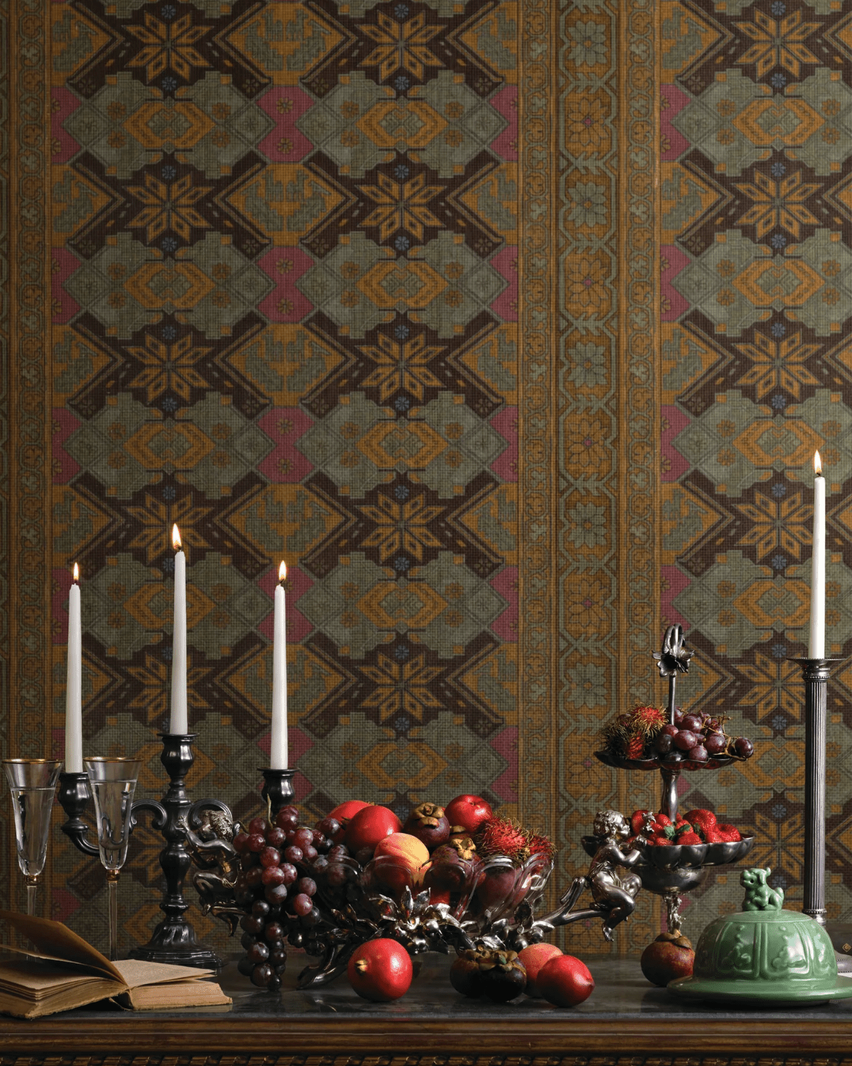 Vintage Kilim - Marble Lotus - Vintage Kilim