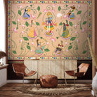 Vrindavan, Shri Krishna and Gopies Wallpaper - Marble Lotus - Vrindavan, Shri Krishna and Gopies Wallpaper