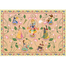 Vrindavan, Shri Krishna and Gopies Wallpaper - Marble Lotus - Vrindavan, Shri Krishna and Gopies Wallpaper