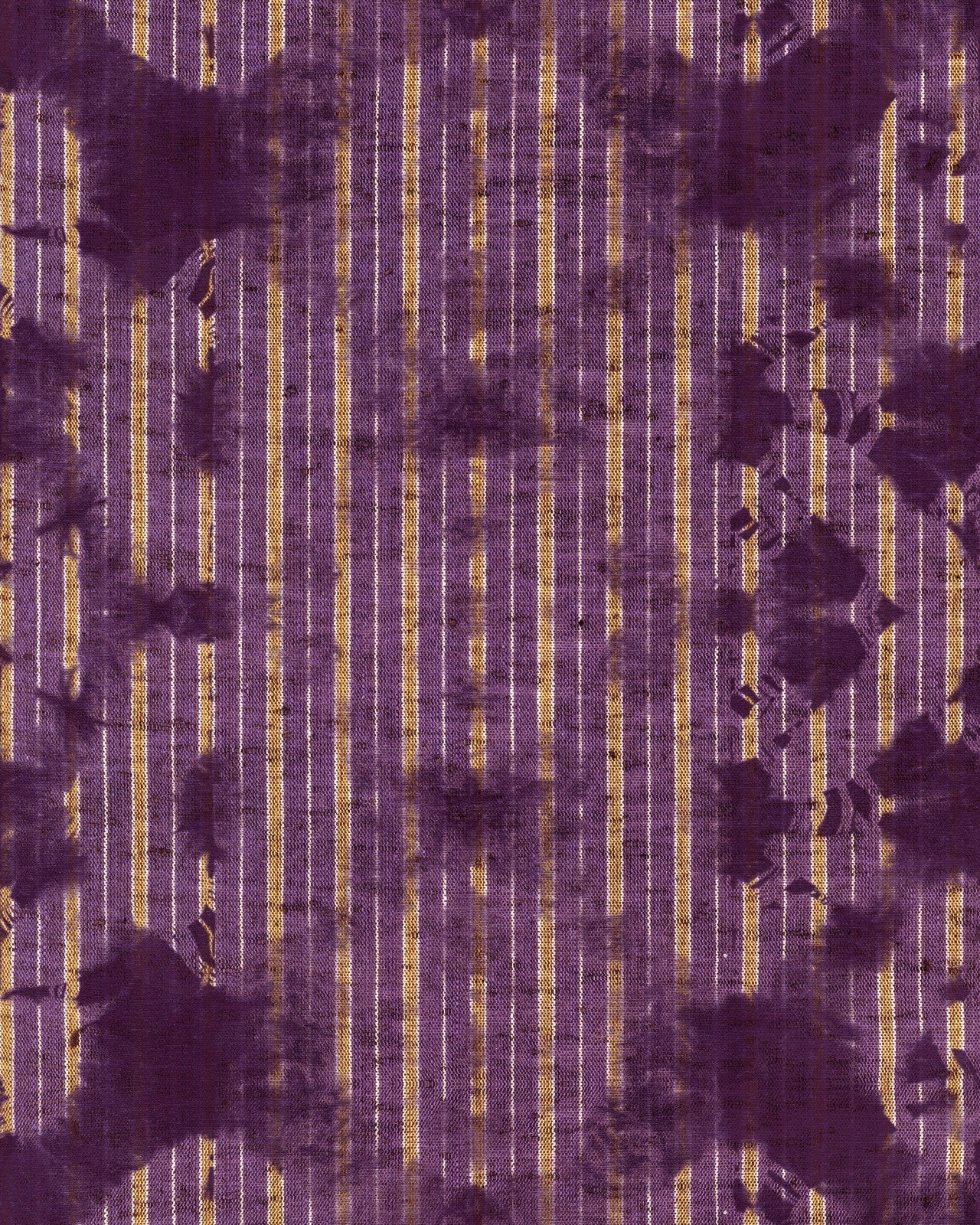 WASHED SHIBORI Burgundy Wallpaper - Marble Lotus - Washed Shibori Purple Wallpaper