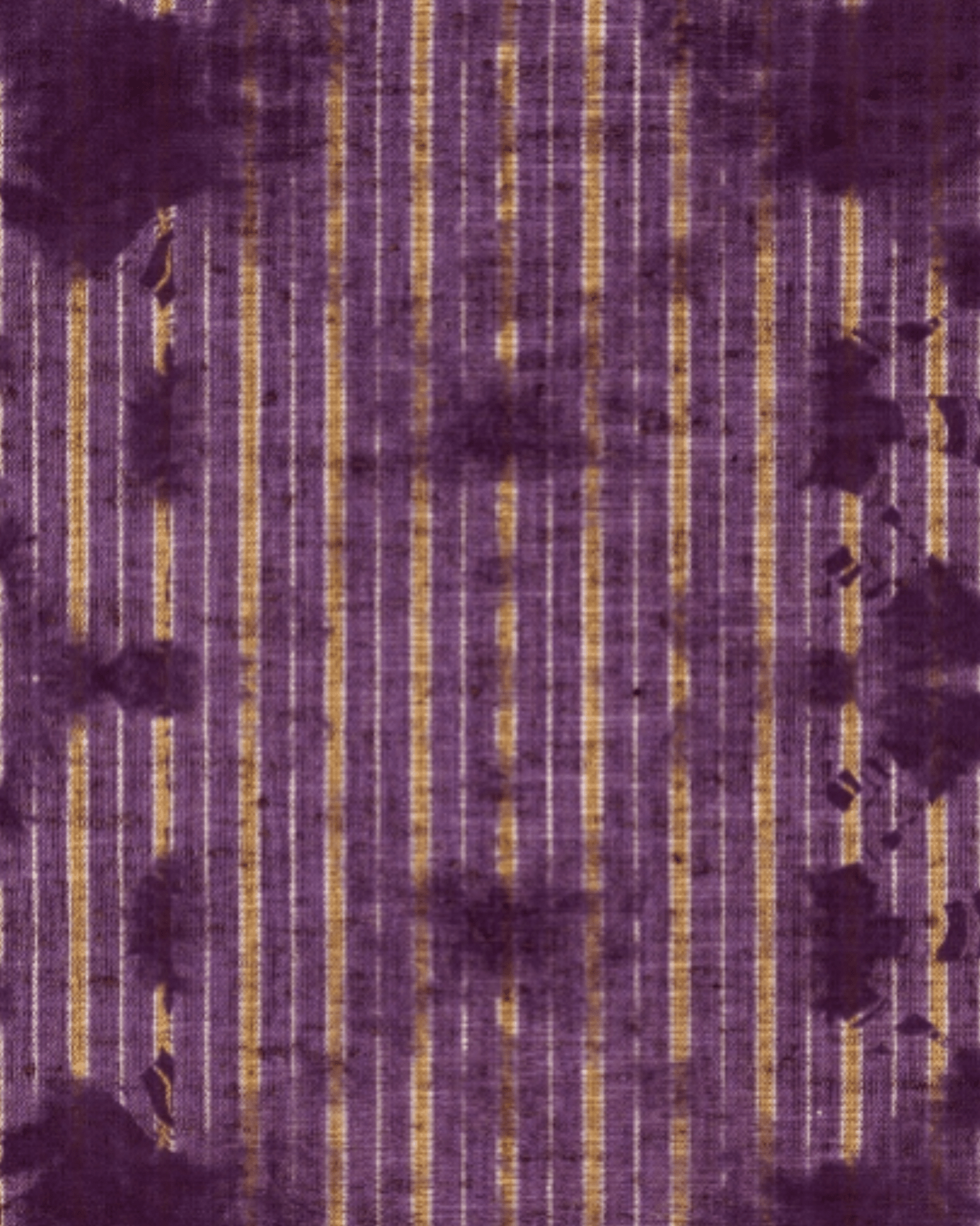 WASHED SHIBORI Burgundy Wallpaper - Marble Lotus - Washed Shibori Purple Wallpaper