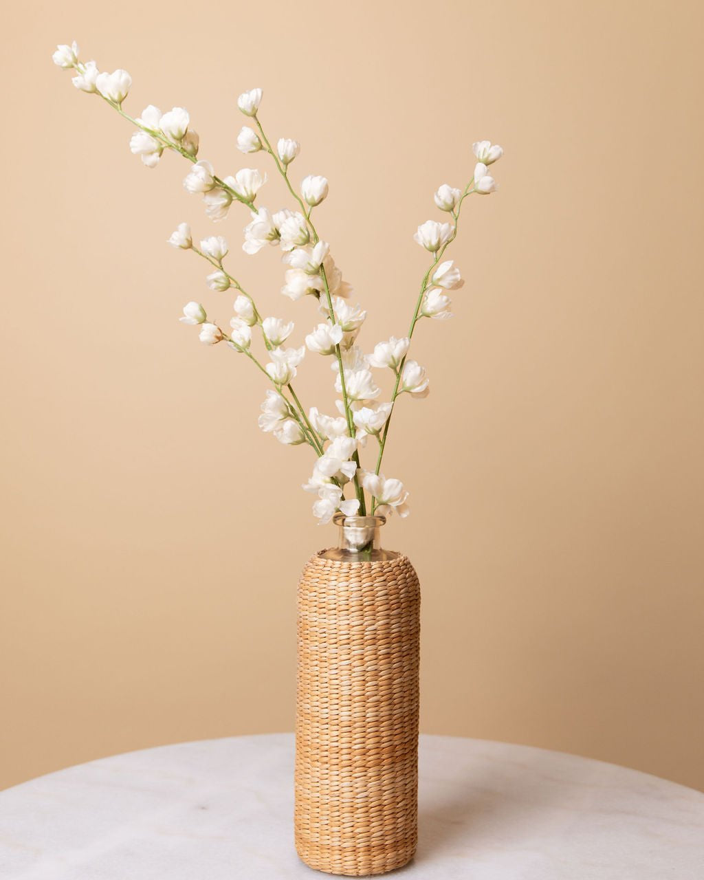 White Jasmine Flower Stem - Single - Marble Lotus - White Jasmine Flower Stem