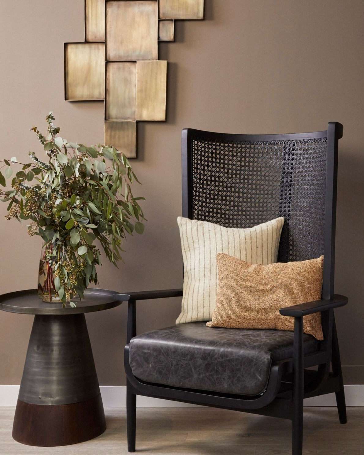 Wingman Lounge Chair - Black - Marble Lotus - Wingman Lounge Chair Black