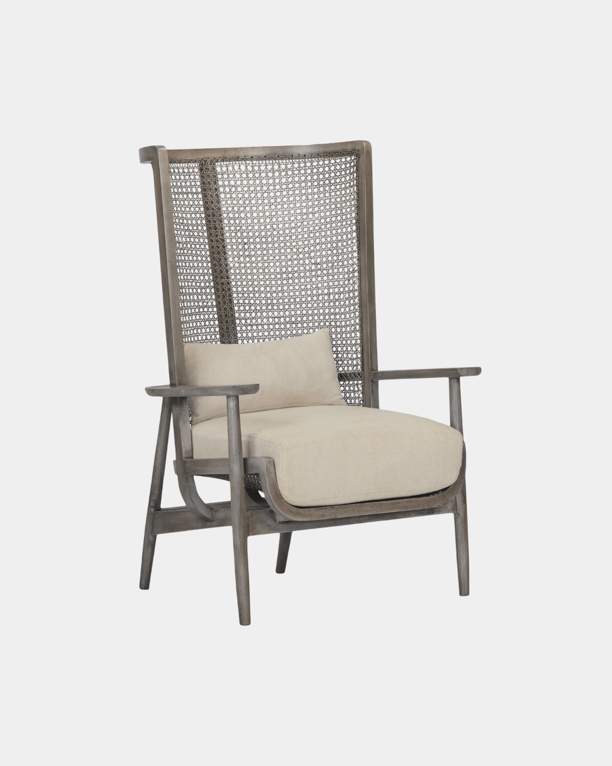 Wingman Lounge Chair - Grey - Marble Lotus - Wingman Lounge Chair Grey