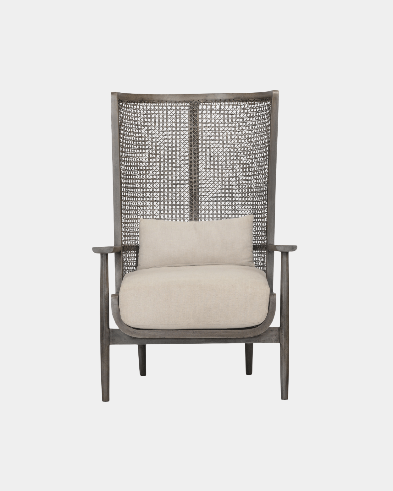 Wingman Lounge Chair - Grey - Marble Lotus - Wingman Lounge Chair Grey