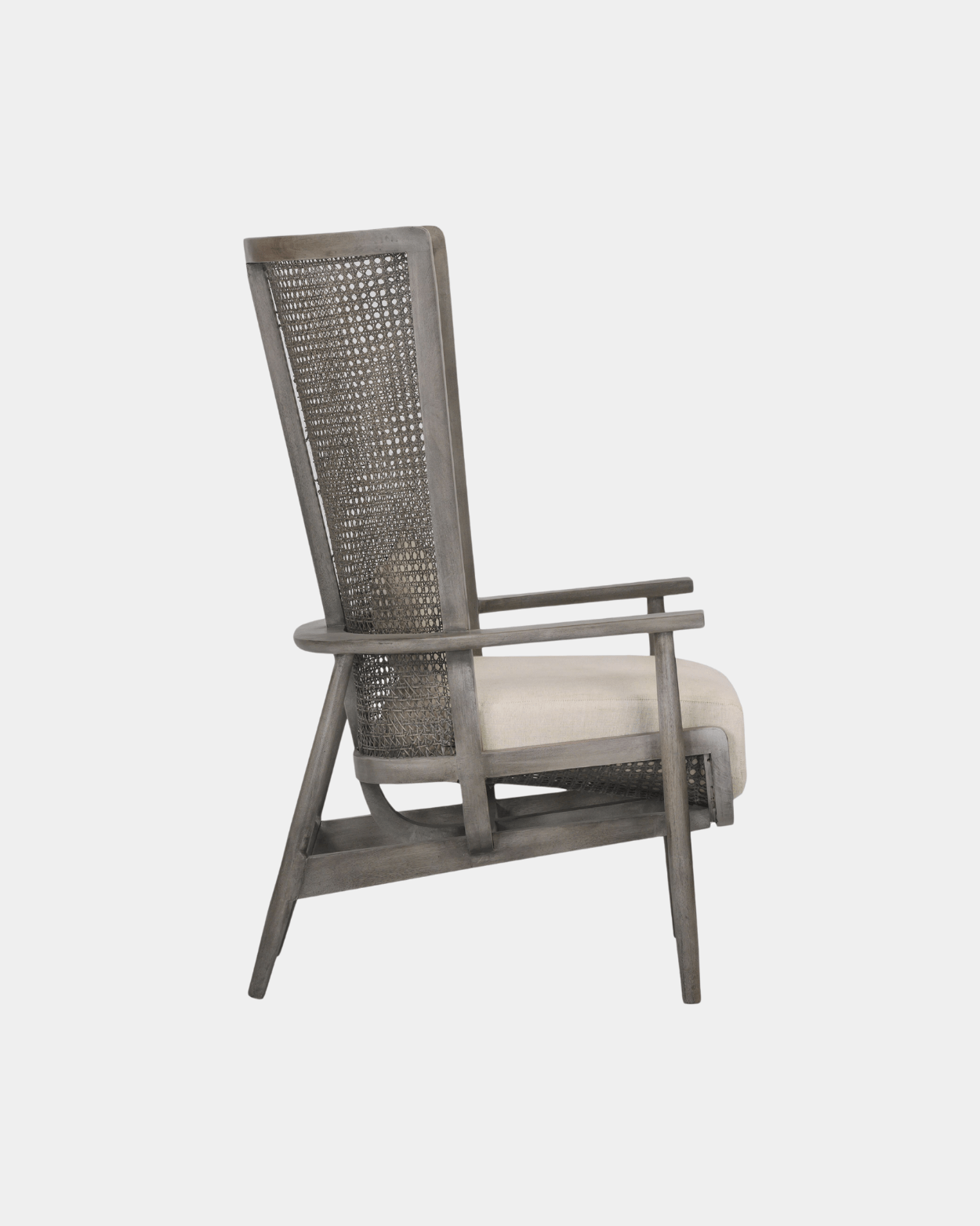 Wingman Lounge Chair - Grey - Marble Lotus - Wingman Lounge Chair Grey