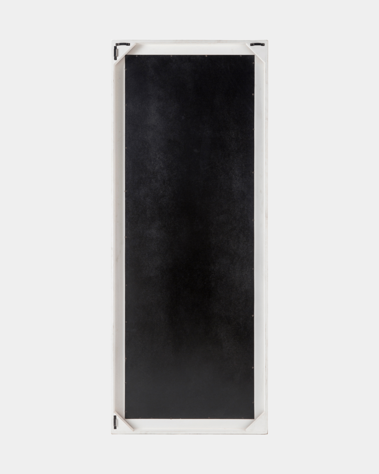 Wood Bone Inlay Floor Length Mirror - Marble Lotus - Bone Inlay Long Sided Mirror