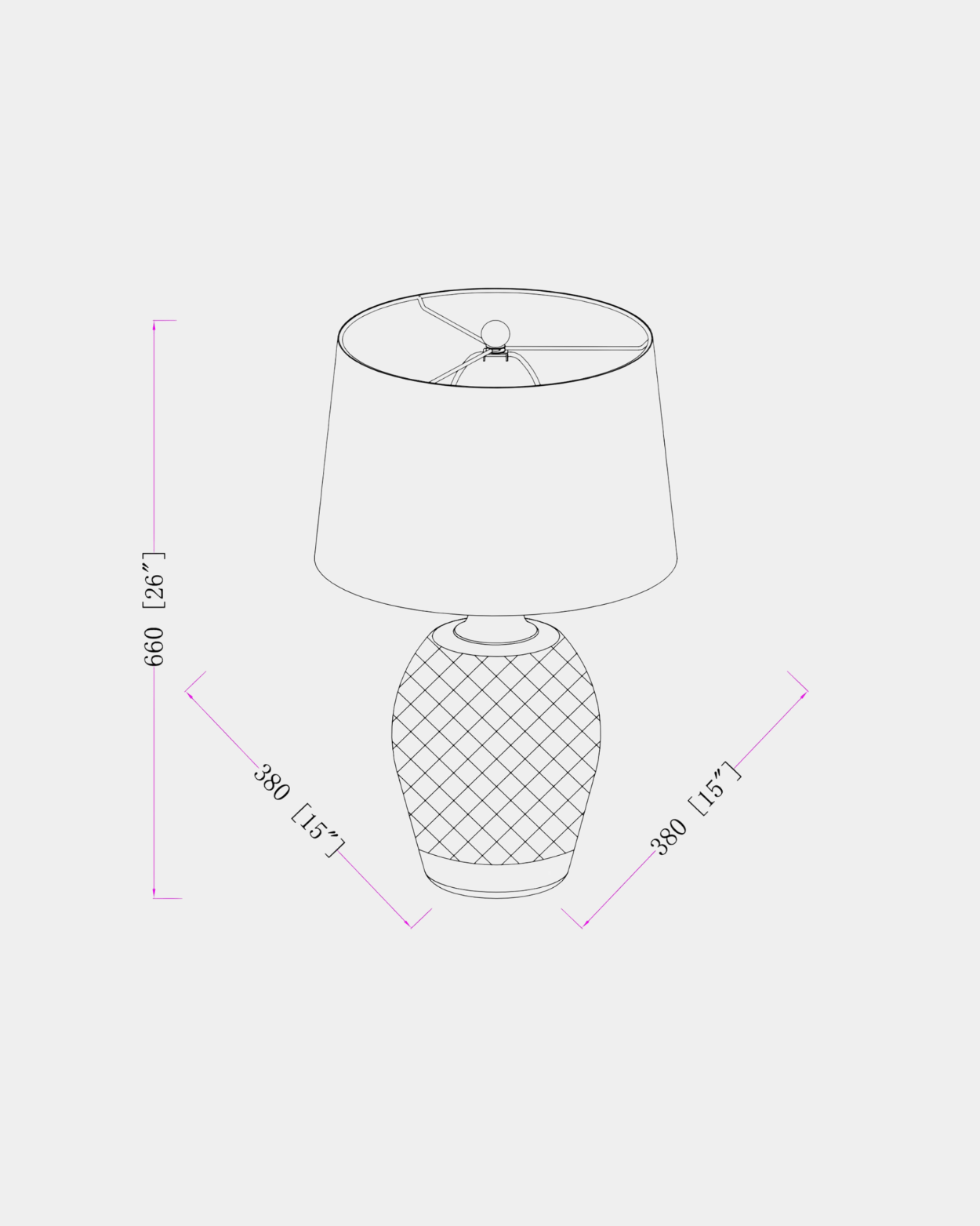 Yosemite Accent Table Lamp - Marble Lotus - Yosemite Accent Table Lamp