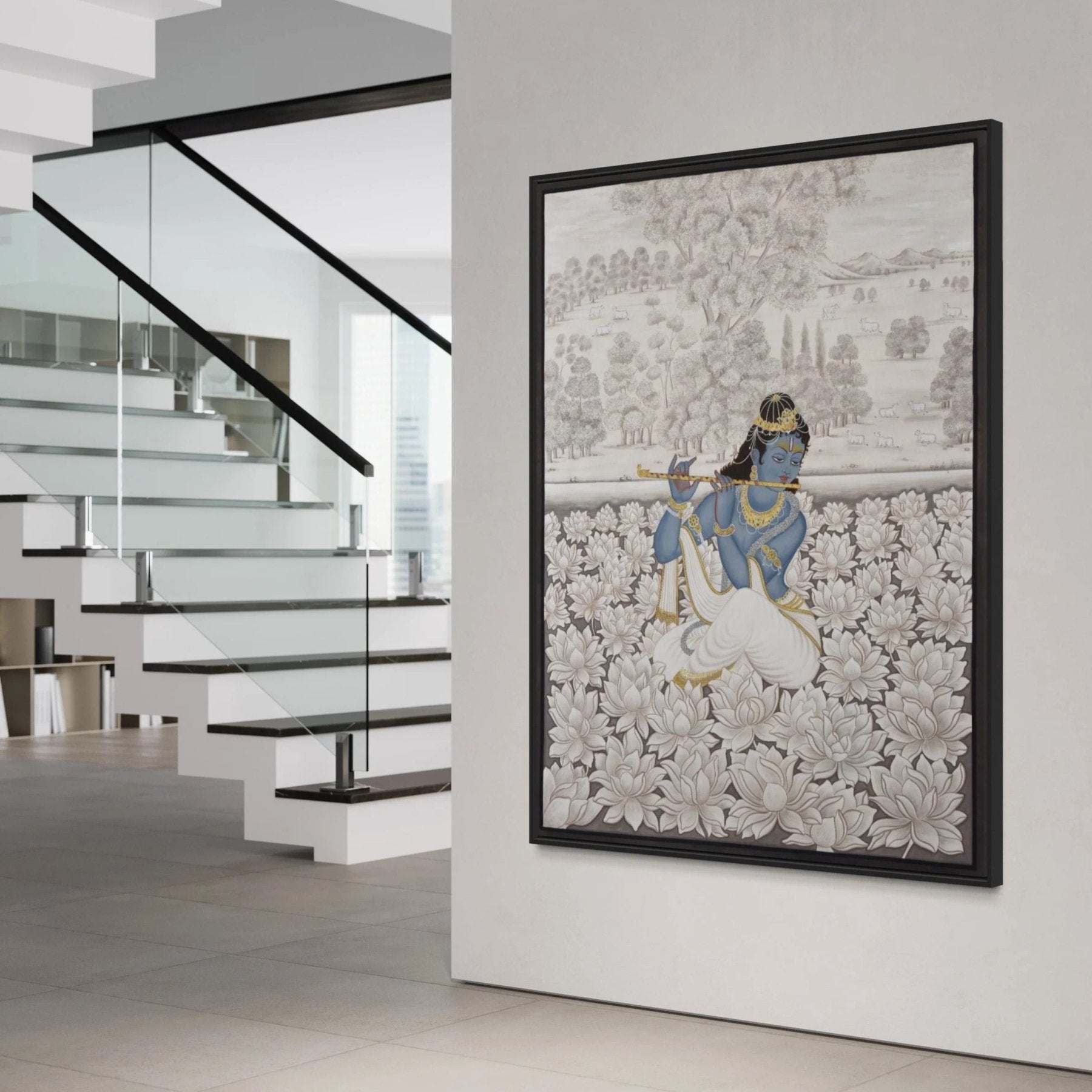 What is Pichwai Painting? Exploring the Traditional Art of Pichwai Painting - Marble Lotus