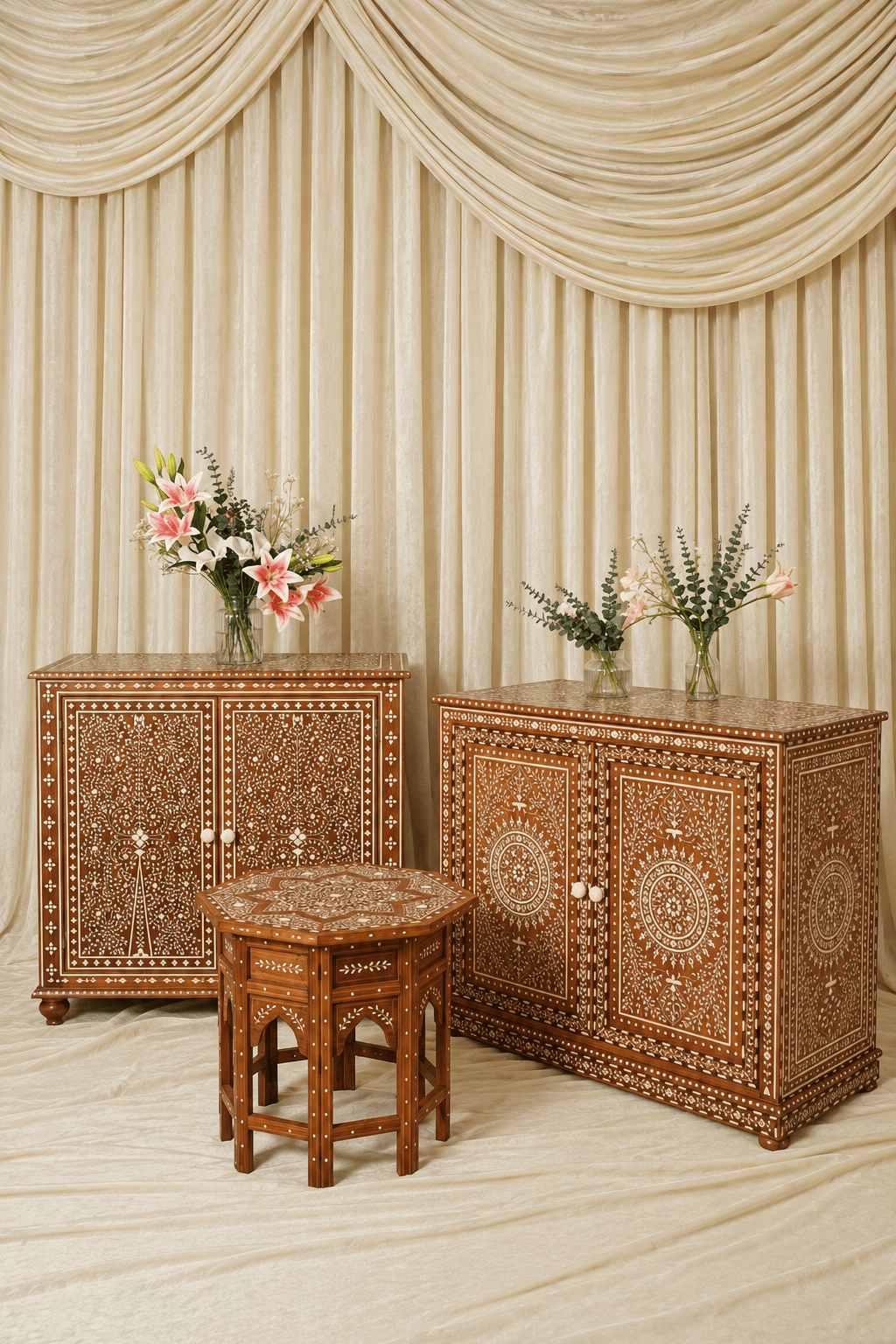 The Maharani Collection - Marble Lotus