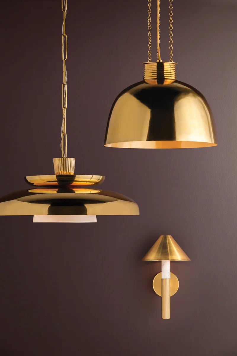 ALTONA Wall Sconce - Marble Lotus - ALTONA Wall Sconce