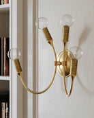 Amboy Wall Sconce - Marble Lotus - Amboy Wall Sconce