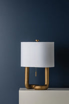 ARMONK Table Lamp - Marble Lotus - ARMONK Table Lamp