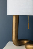 ARMONK Table Lamp - Marble Lotus - ARMONK Table Lamp
