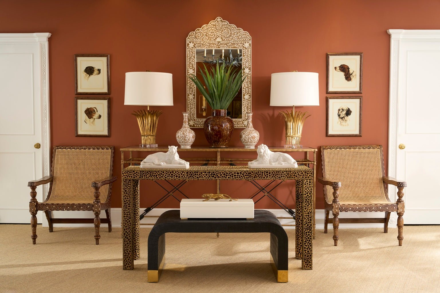 Aryana Arm Chair - Marble Lotus - Aryana Arm Chair