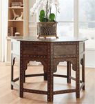 Aryana Center Table - Marble Lotus - Aryana Center Table