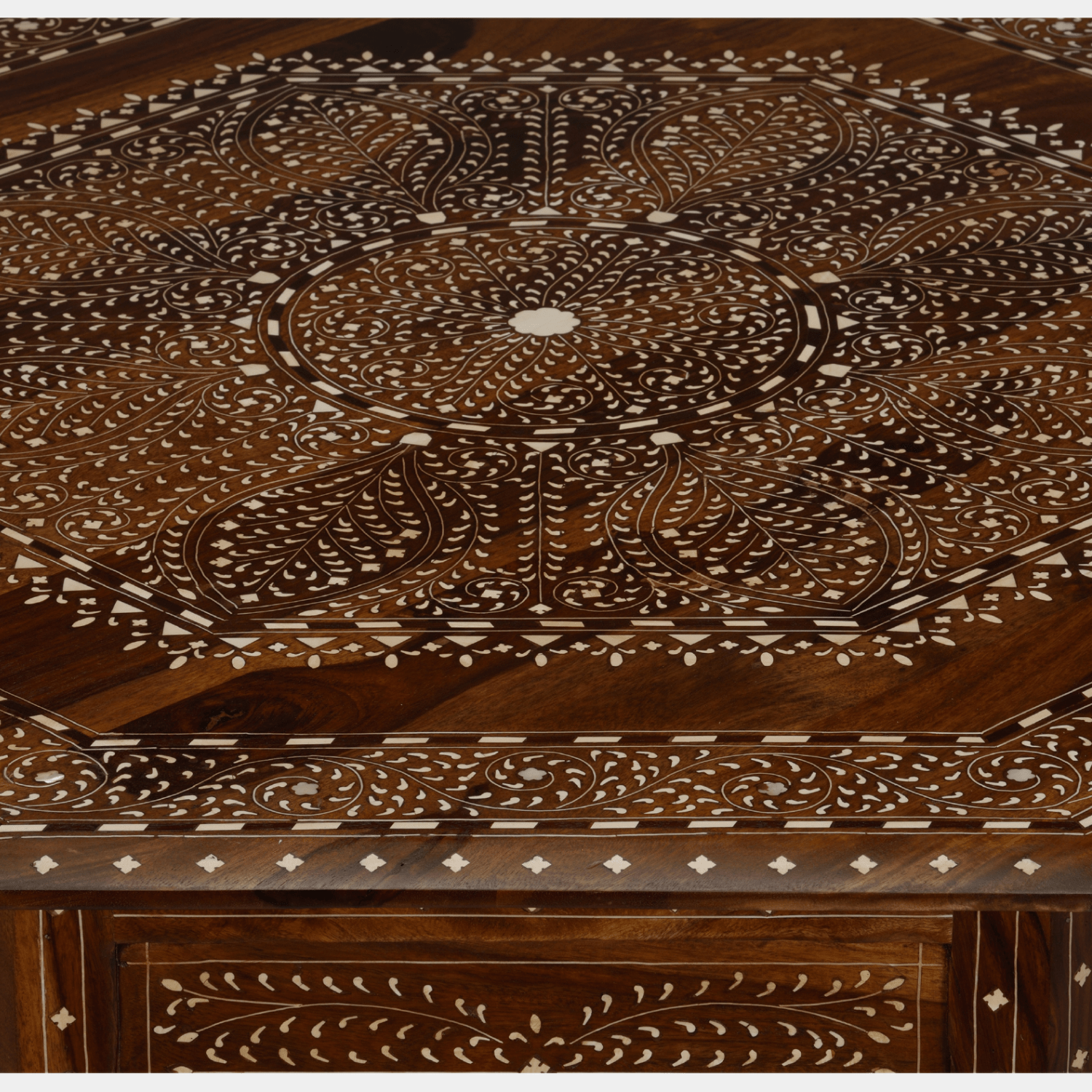 Aryana Center Table - Marble Lotus - Aryana Center Table