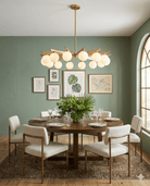 Astra Chandelier - Marble Lotus - Astra Chandelier