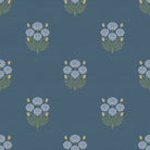 Bagru Block Print – Dark Blue - Marble Lotus - Bagru Block Print – Dark Blue