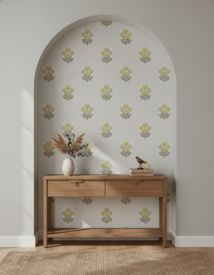 Bagru Block Print – Grey - Marble Lotus - Bagru Block Print – Grey