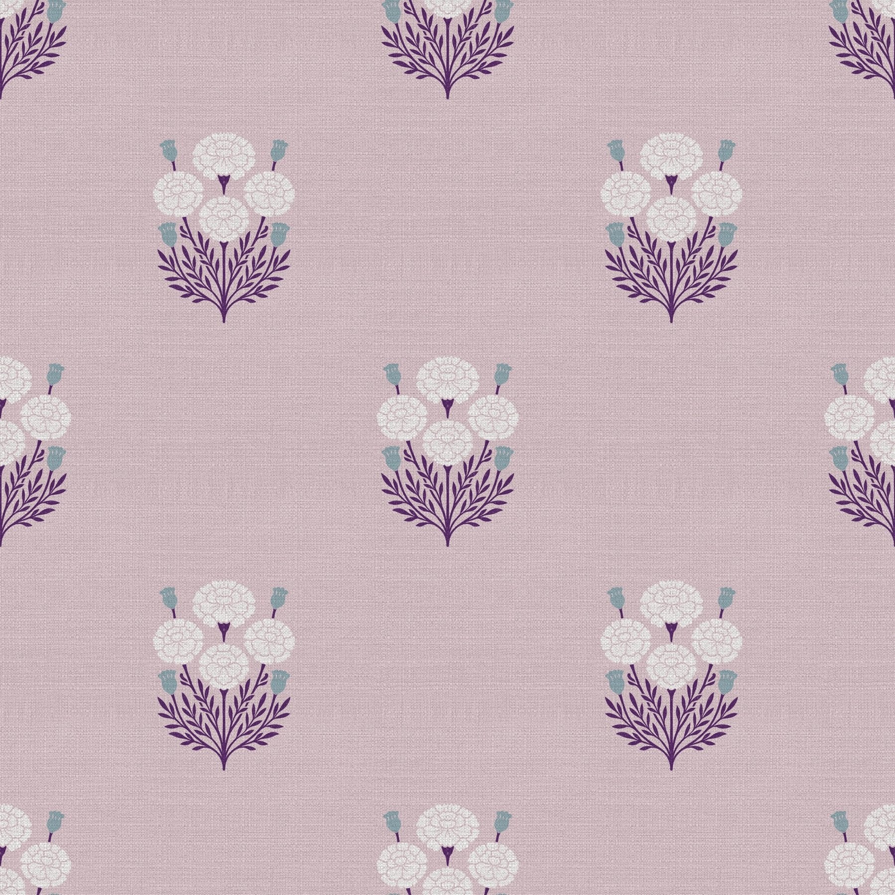Bagru Block Print – Lilac - Marble Lotus - Bagru Block Print – Lilac