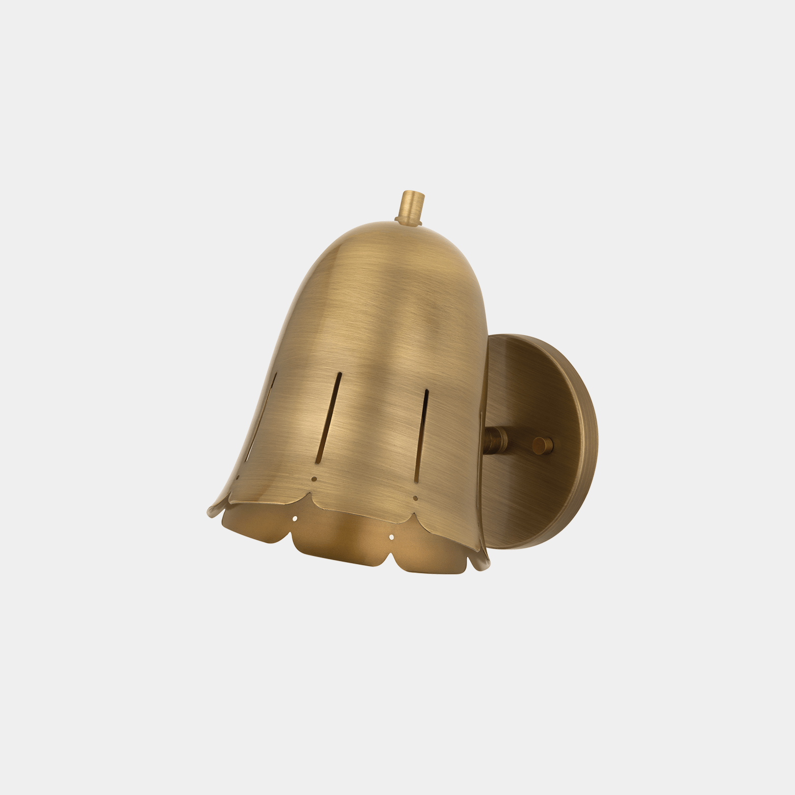 Basil Wall Sconce - Marble Lotus - Basil Wall Sconce