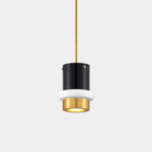 Black Beckenham Pendant - Marble Lotus - Black Beckenham Pendant