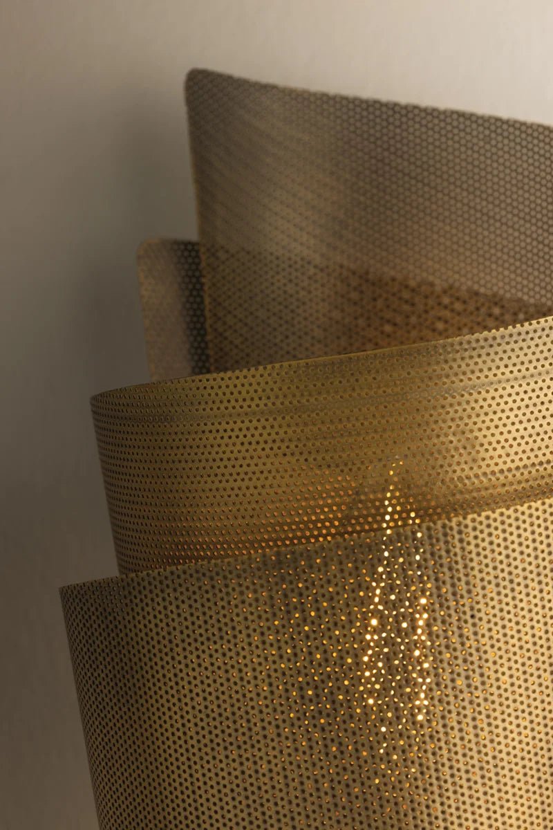 BLAISDELL WALL SCONCE - Marble Lotus - BLAISDELL WALL SCONCE