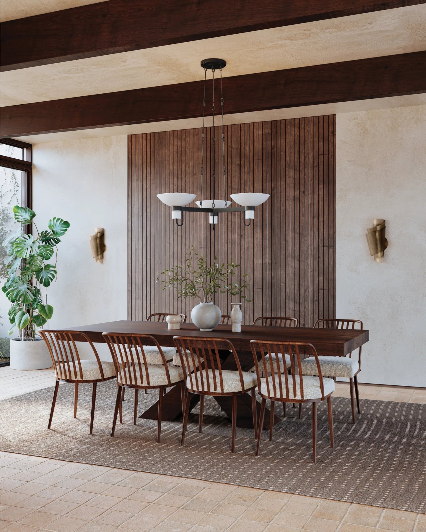 BLAISDELL WALL SCONCE - Marble Lotus - BLAISDELL WALL SCONCE