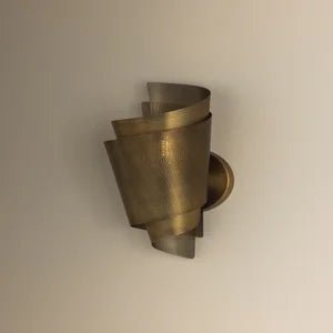 BLAISDELL WALL SCONCE - Marble Lotus - BLAISDELL WALL SCONCE