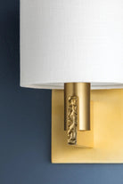 BRAMPTON WALL SCONCE - Marble Lotus - BRAMPTON WALL SCONCE