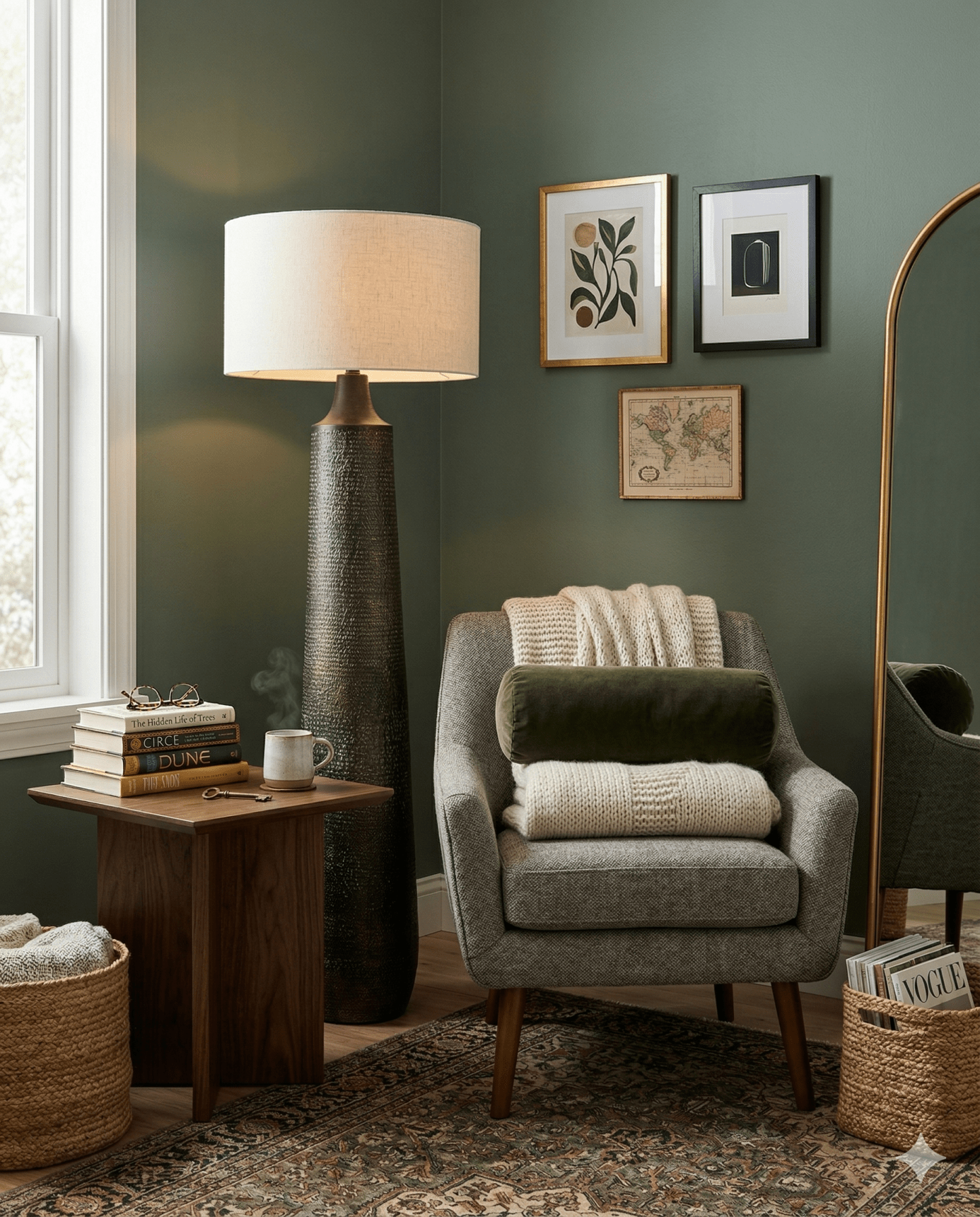 Brigadier Black Floor Lamp - Marble Lotus - Brigadier Black Floor Lamp