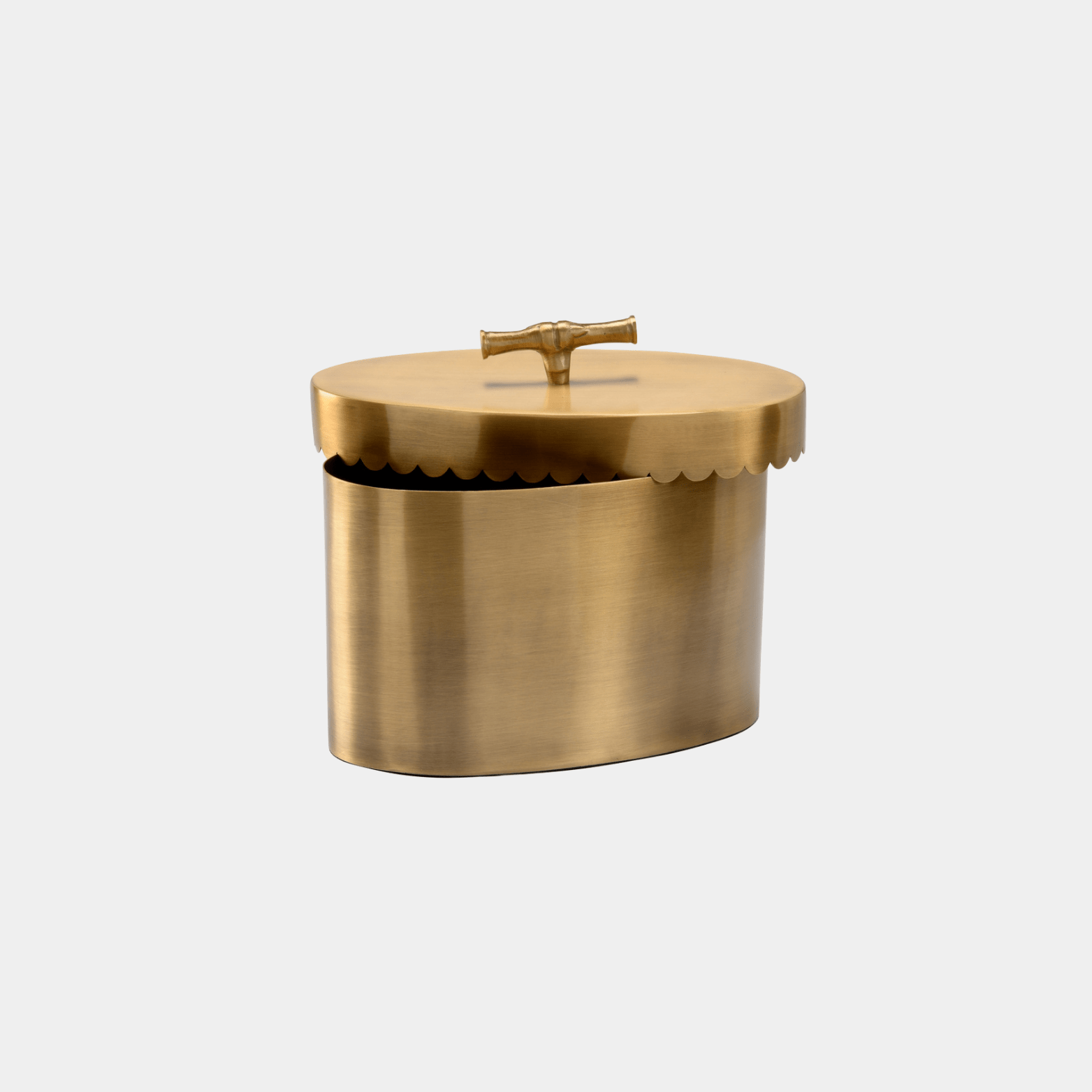 Buttercup Brass Box Small - Marble Lotus - Buttercup Brass Box Small