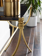 Buttercup Brass Box Small - Marble Lotus - Buttercup Brass Box Small