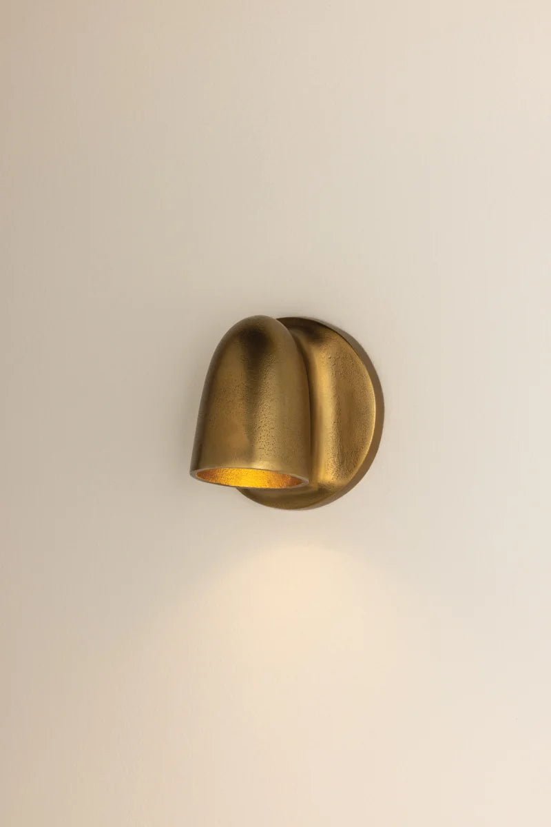 Canna Wall Sconce - Marble Lotus - Canna Wall Sconce