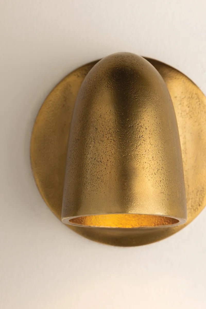 Canna Wall Sconce - Marble Lotus - Canna Wall Sconce