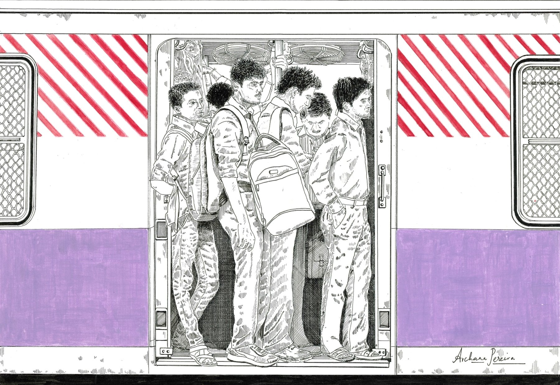 CHURCHGATE TO VIRAR - Marble Lotus - CHURCHGATE TO VIRAR