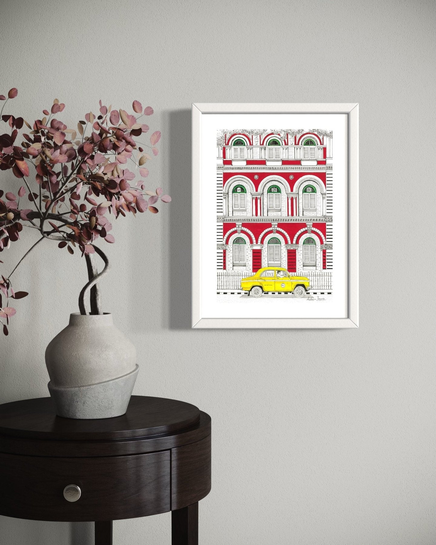 City of Joy Taxi - Marble Lotus - City of Joy Taxi