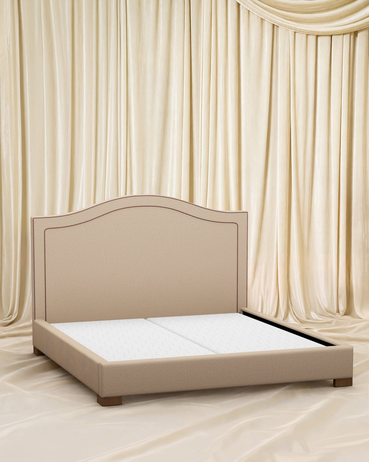 Classic Weave Maharani Bed - Marble Lotus - Classic Weave Maharani Bed