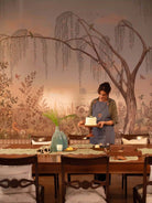 Enchanted Grove Customised Wallpaper - Marble Lotus - Enchanted Grove Customised Wallpaper