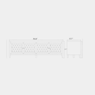 Etewah Console Table - Marble Lotus - Etewah Console Table