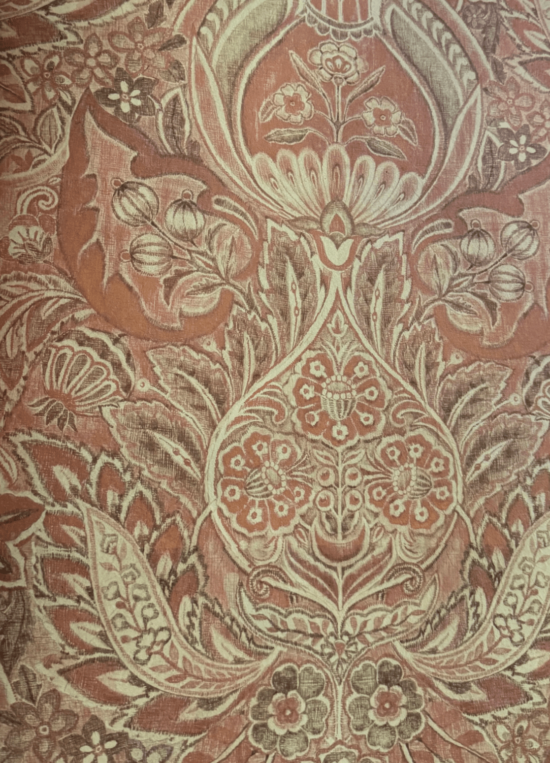 Florentine Damask - Marble Lotus - Florentine Damask