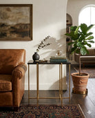 Flying Gold Marble Side Table - Marble Lotus - Flying Gold Marble Side Table