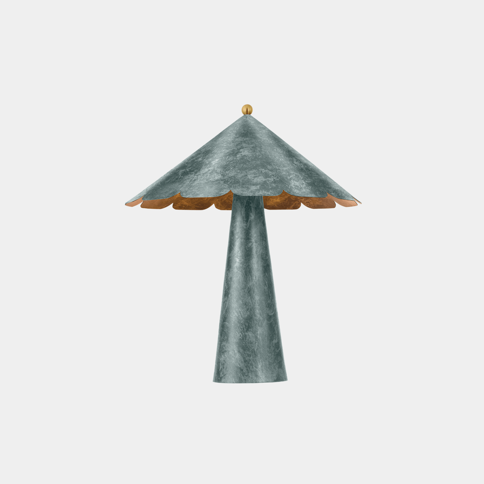 FOLLY BEACH Table Lamp - Marble Lotus - FOLLY BEACH Table Lamp