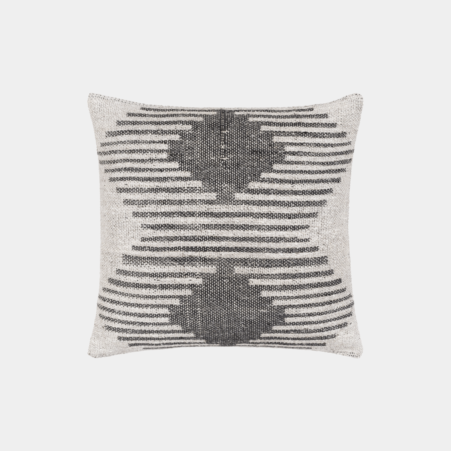 Geometric Gray Diamond Woven Lumbar Pillow - Marble Lotus - Purchase Geometric Gray Diamond Woven Pillow
