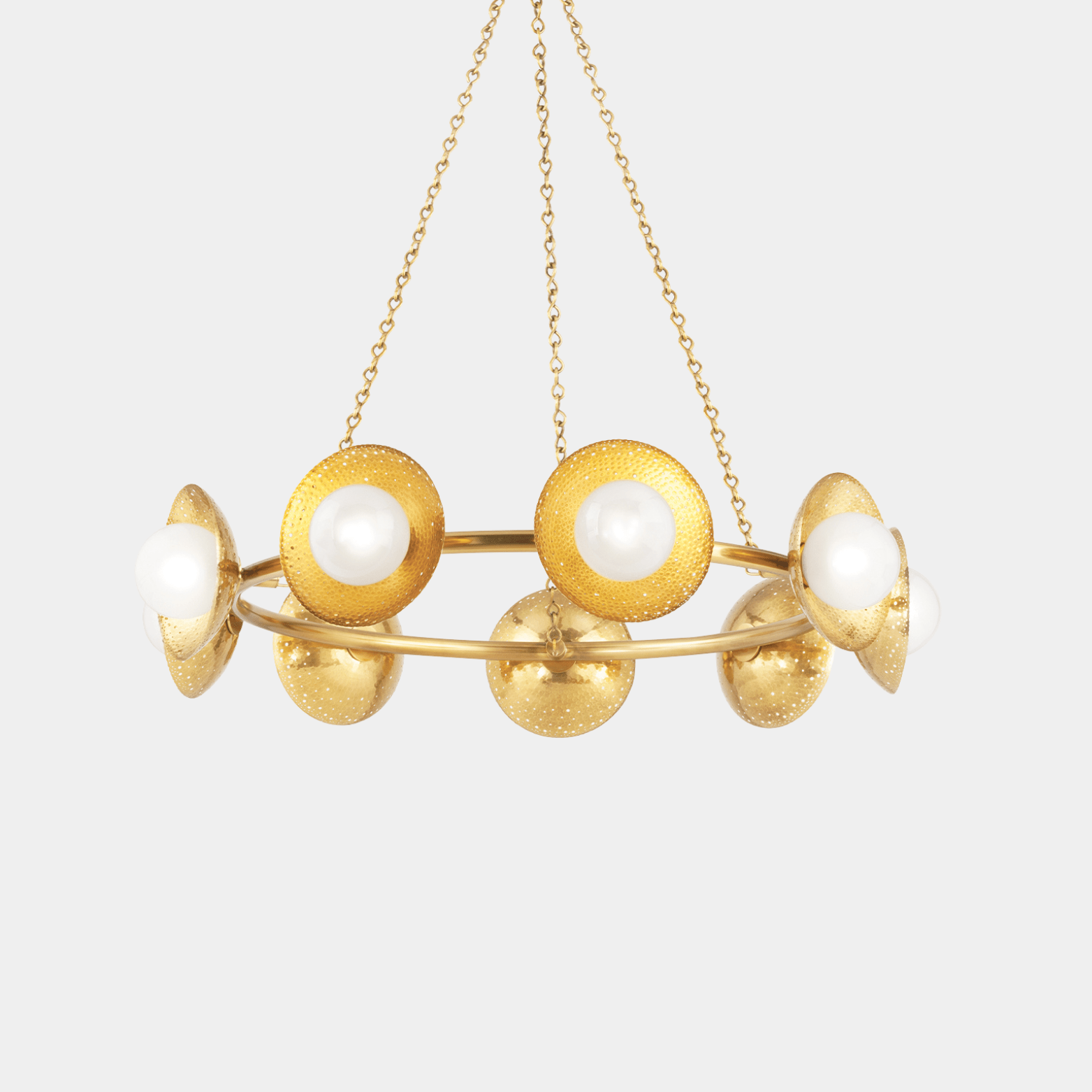 Glimmer Chandelier - Marble Lotus - Glimmer Chandelier