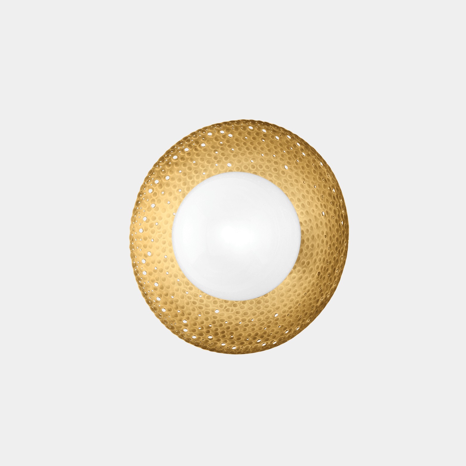 Glimmer Wall Sconce - Marble Lotus - Glimmer Wall Sconce