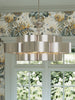 Grand Lotus Large Silver Chandelier - Marble Lotus - Purchase Grand Lotus Large Silver Chandelier | Marble Lotus