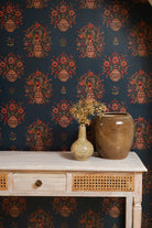 Guldasta - Denim Blue - Marble Lotus - Guldasta - Denim Blue