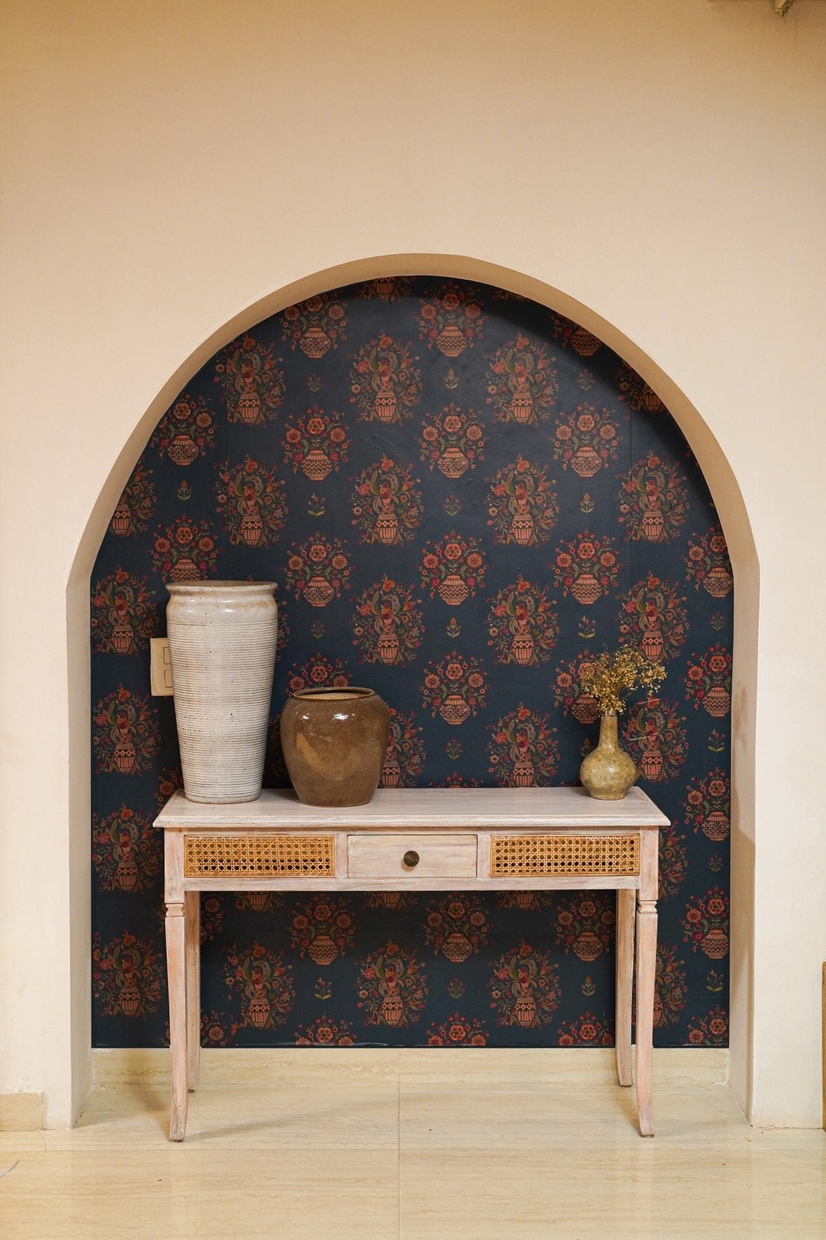 Guldasta - Denim Blue - Marble Lotus - Guldasta - Denim Blue